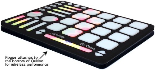 QuNeo Rogue : ユニークMIDIコントローラQuneo がワイヤレスに! | いっ 
