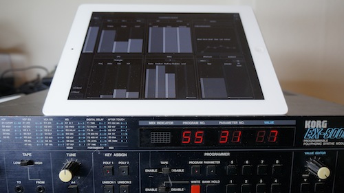 1984年のKorgのシンセEX-8000をLemurでコントロールしてみた –