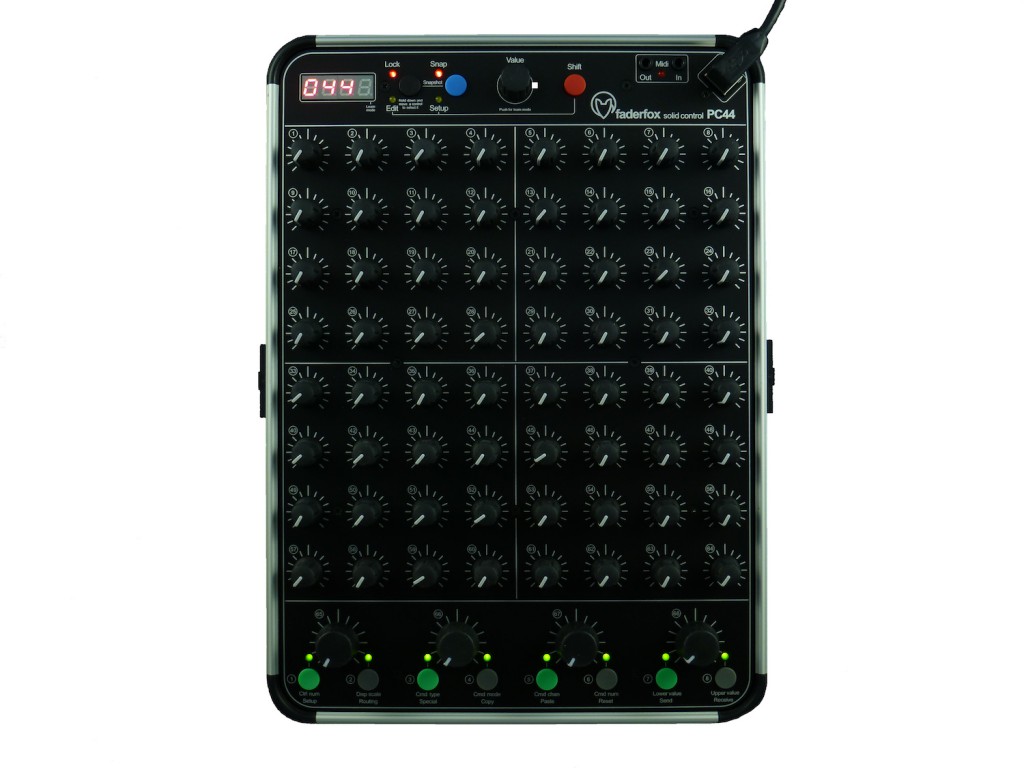 Faderfox PC4 - MIDI コントローラー 68個のロータリーノブ付きMIDIコントローラ、Faderfox PC44
