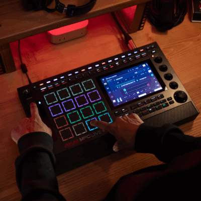 Akai MPC Live 3 発表 ― 8コアCPU、クリップマトリクス、ステム分離、新開発3Dパッド搭載のスタンドアロン機