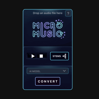 MicroMusicでAIプリセット生成を試してみた