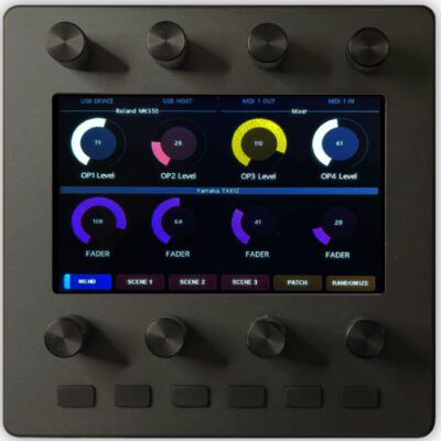 Electra One Mini：どんな音源でも手で操作できるコントローラー